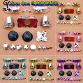 XboxOne 适用XboxOne 电镀维修配件xboxone电镀彩色按键套装 Elite