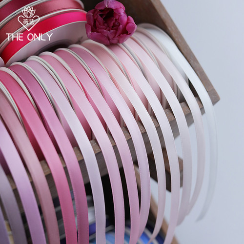 双面涤纶丝带烘焙蛋糕装饰彩带