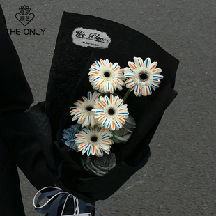 薇艺丙烯马克笔24色双头水性画笔48色手绘防水diy水彩笔花艺装 饰