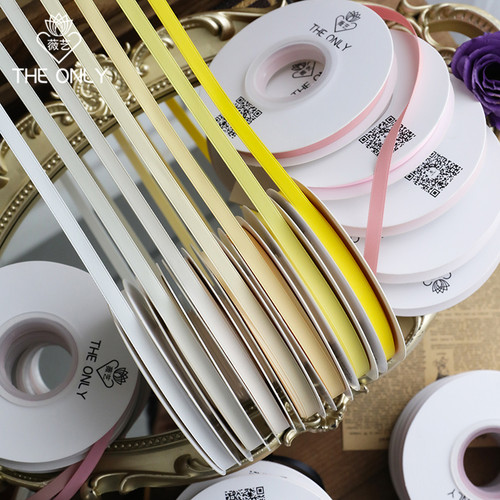 0.6cm薇艺消光丝带包装缎带