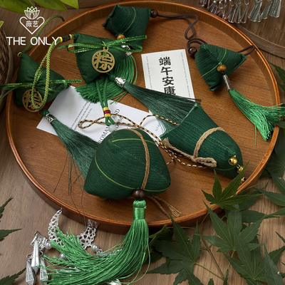 端午粽子香囊挂件艾草菖蒲门挂
