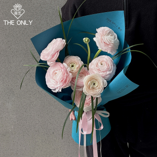 薇艺 扶桑纸加厚硬挺纸128克花束情人节多巴胺鲜花包花纸花艺资材