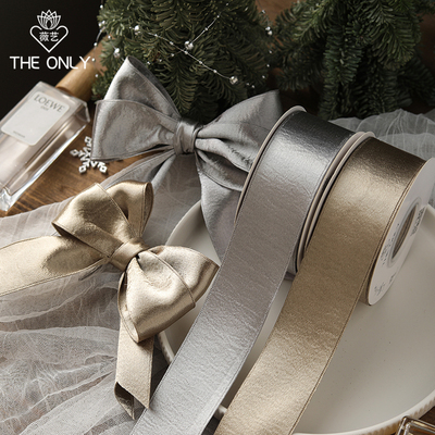 韩式4.0加厚光面带丝带薇艺