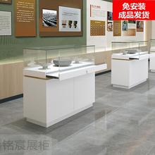 博物馆展示柜产品陈列柜精品珠宝首饰纪念馆文物字画玻璃柜台展柜