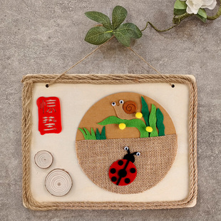 春天手工diy材料非遗二十四节气作品立春雨水惊蛰春分清明谷雨