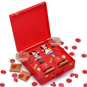 米奇新婚结婚送新人礼物新娘送闺密的伴手礼订婚摆件小众高级实用