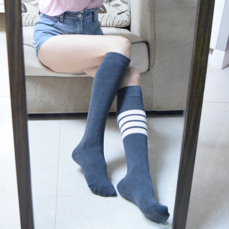 Ferocious cat | mid autumn and winter long socks ins Korean street fashion socks calf socks and knee high long JK socks