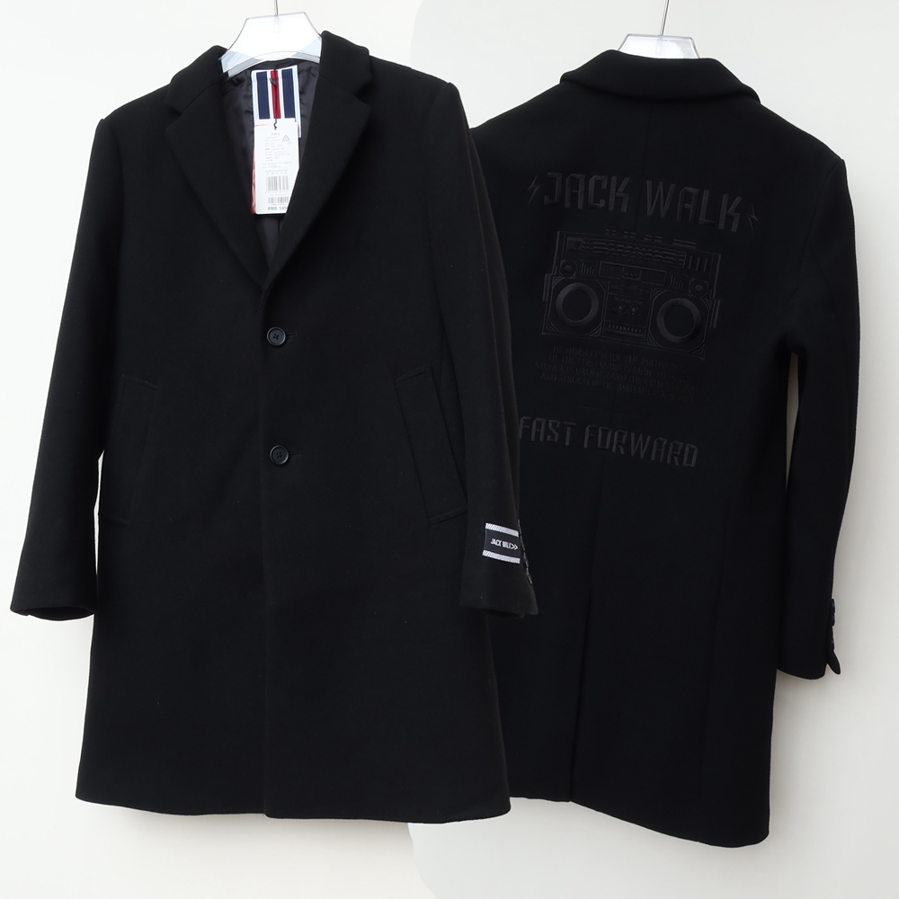 拉夏正品断码优惠保暖羊毛大衣