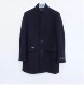 拉夏PT系商场撤柜男装 冬高级商务厚柔羊毛呢外套短大衣2A2787藏青