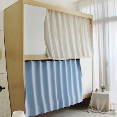 太空舱床帘寝室上铺下铺无涂层