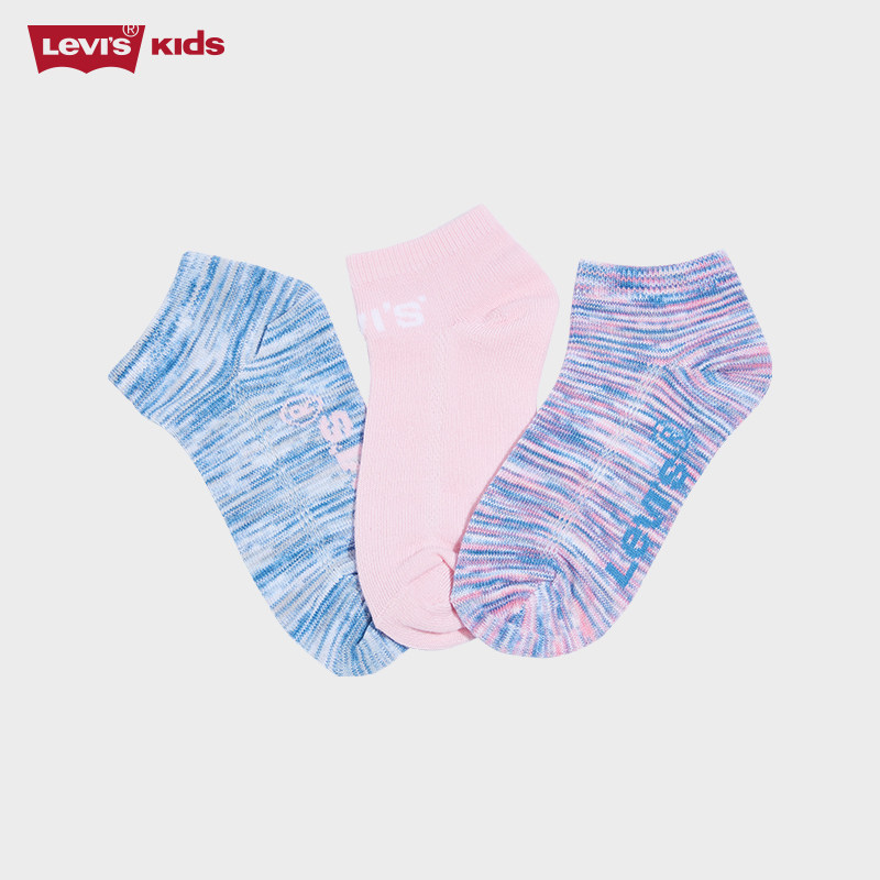 Levis李维斯童装新款夏季女童多彩浅口袜船袜保暖袜3双装|ruв категории Детская одежда, носки (детей в возрасте 0 - 16) - от Buy2taobao.com для оказания профессиональной услуги покупки агента Taobao