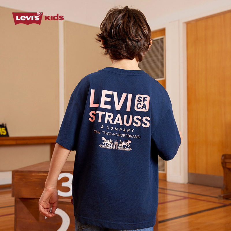 儿童短袖Levi’s/李维斯圆领