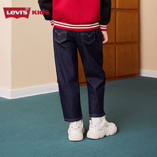 【李佳琦新年童装】Levis李维斯羽绒服牛仔裤卫衣加绒儿童裤子