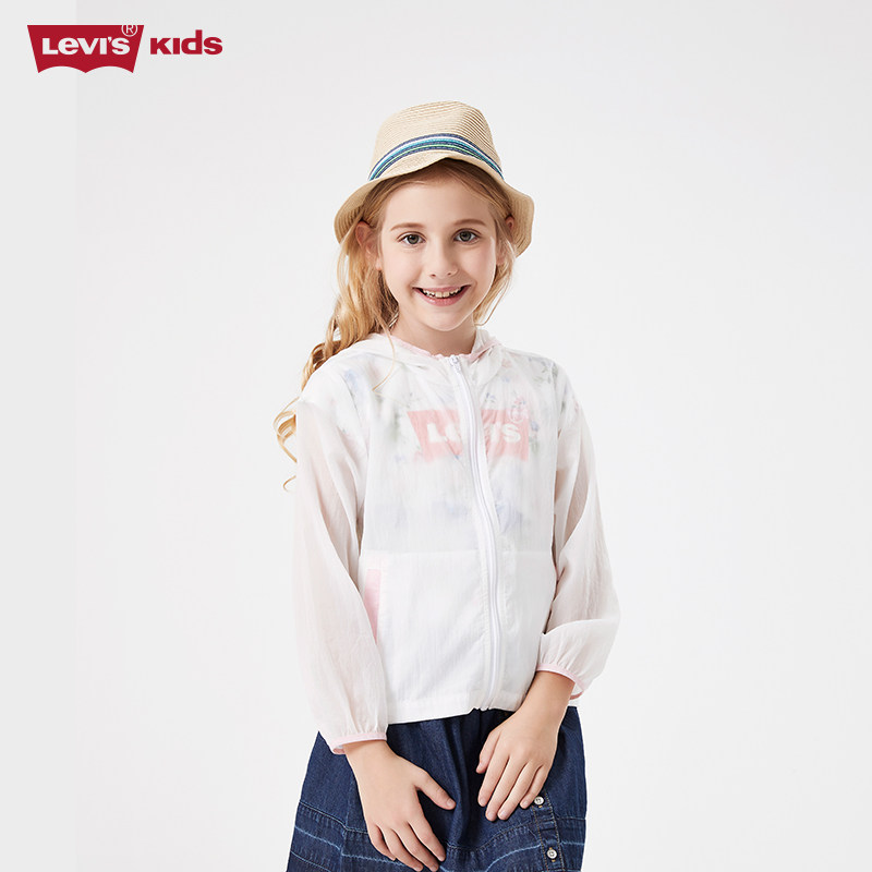 Levi's李维斯童装2021春夏儿童连帽皮肤风衣(尺码160表示155L）|msdalam kategori Kanak-kanak/Bayi/Keluarga dipasang, pakaian luar kanak-kanak, pakaian kulit kanak-kanak/pakaian perlindungan matahari - dari Buy2taobao.com untuk memberikan perkhidmatan ejen Taobao profesional membeli