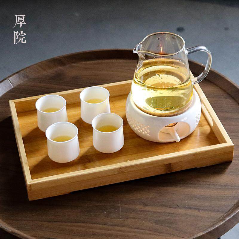 厚院【冬至】陶瓷温茶炉蜡烛加热煮茶壶耐热玻璃围炉煮茶酒店茶杯,餐饮具,煮茶炉,淘宝优惠券,粉丝福利购,淘宝优惠卷