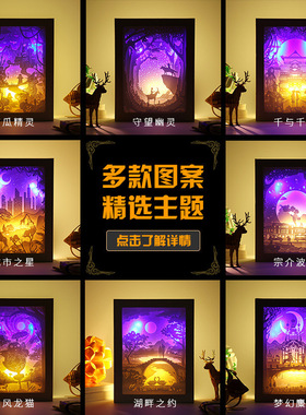 抖音同款氛围卧室床头装饰台灯