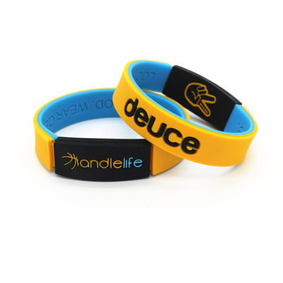 凯里欧文同款Deuce Bracelet硅胶手环圈Handlelife款划扣腕带饰品