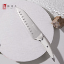 拓牌海鸥三德刀家用小菜刀不锈钢厨房菜刀西式 多功能切肉切片刀具