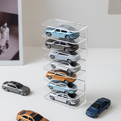 164跑车模型收纳架，层高2cm