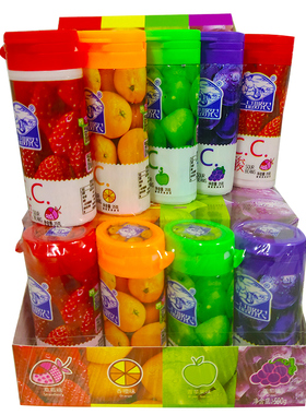 一品奶农CC酸低度充气包衣抛光型糖果四种口味混合装休闲零食品
