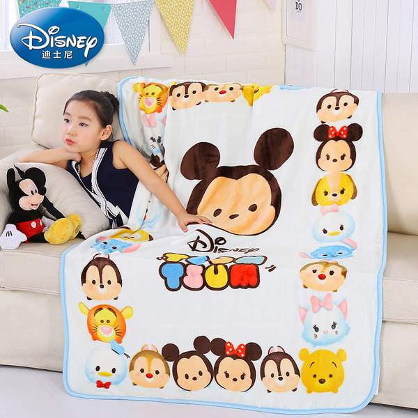 Disney 迪士尼 法兰绒盖毯 毯子 100cm*140cm*2条 双重优惠折后¥39.9包邮 Disney 迪士尼 法兰绒盖毯 毯子 100cm*140cm*2条 双重优惠折后¥39.9包邮