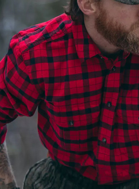 国内现货Filson ALASKAN GUIDE SHIRT12006衬衣法兰绒男士衬衫