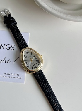 中古vintage手表女款简约气质小众蛇头形复古精致高级感女生礼物