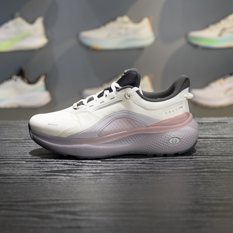 李宁缓震女子系带休闲鞋