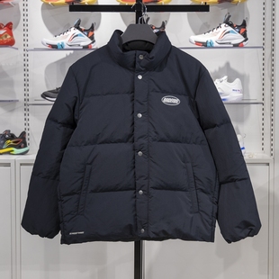 李宁羽绒服男2024冬季 反伍系列防泼水宽松80%鸭绒保暖外套AYMU075