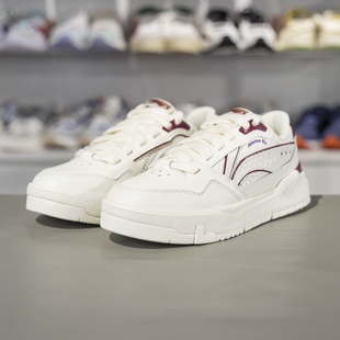 2025春季 休闲鞋 新款 80s女子舒适软弹经典 AGCV024 COMMON 李宁板鞋