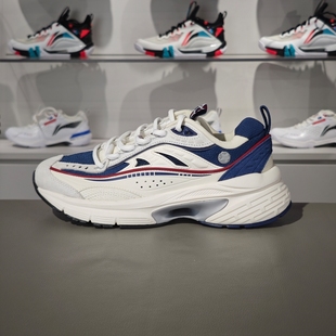 AGCT503 男子反光潮流复古运动鞋 李宁羿星LITE休闲鞋 2023秋季