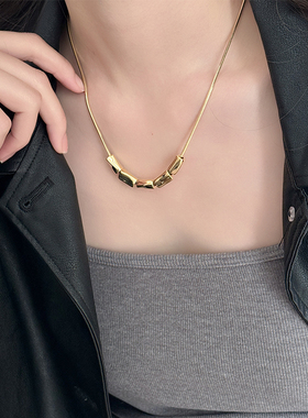 转运毛衣链项圈项链女2024新款