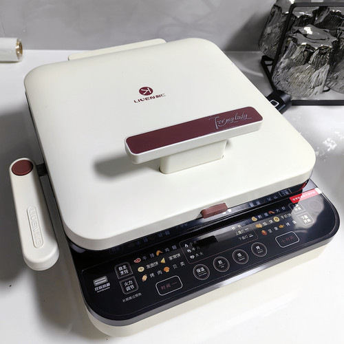 利仁电饼铛家用双面加热新款钛瓷多功能电饼档可拆洗电煎锅烙饼锅