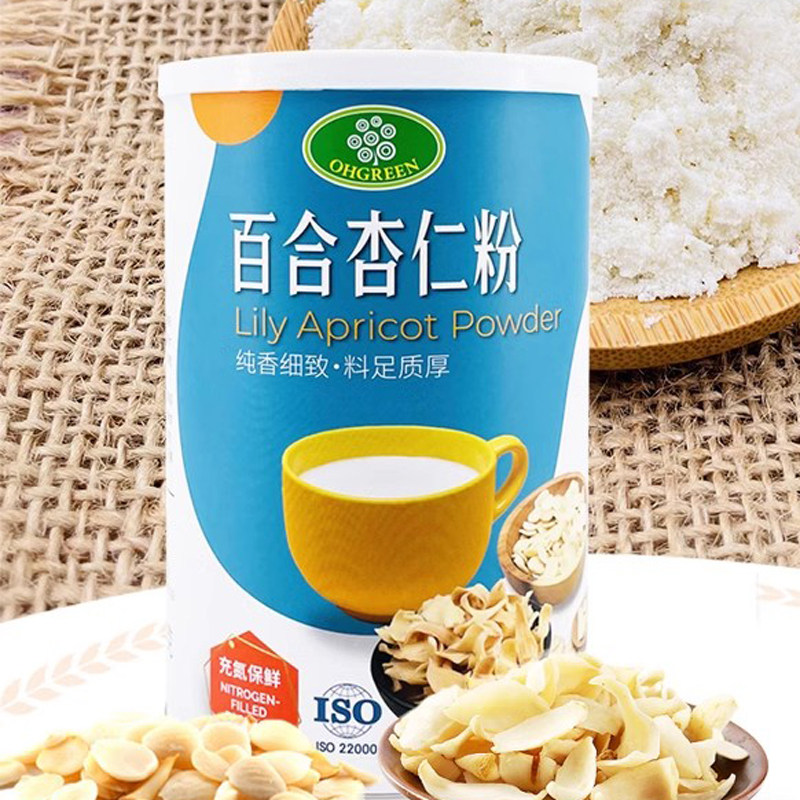 台湾欧谷林百合杏仁粉OHGREEN原装进口早餐代餐粉