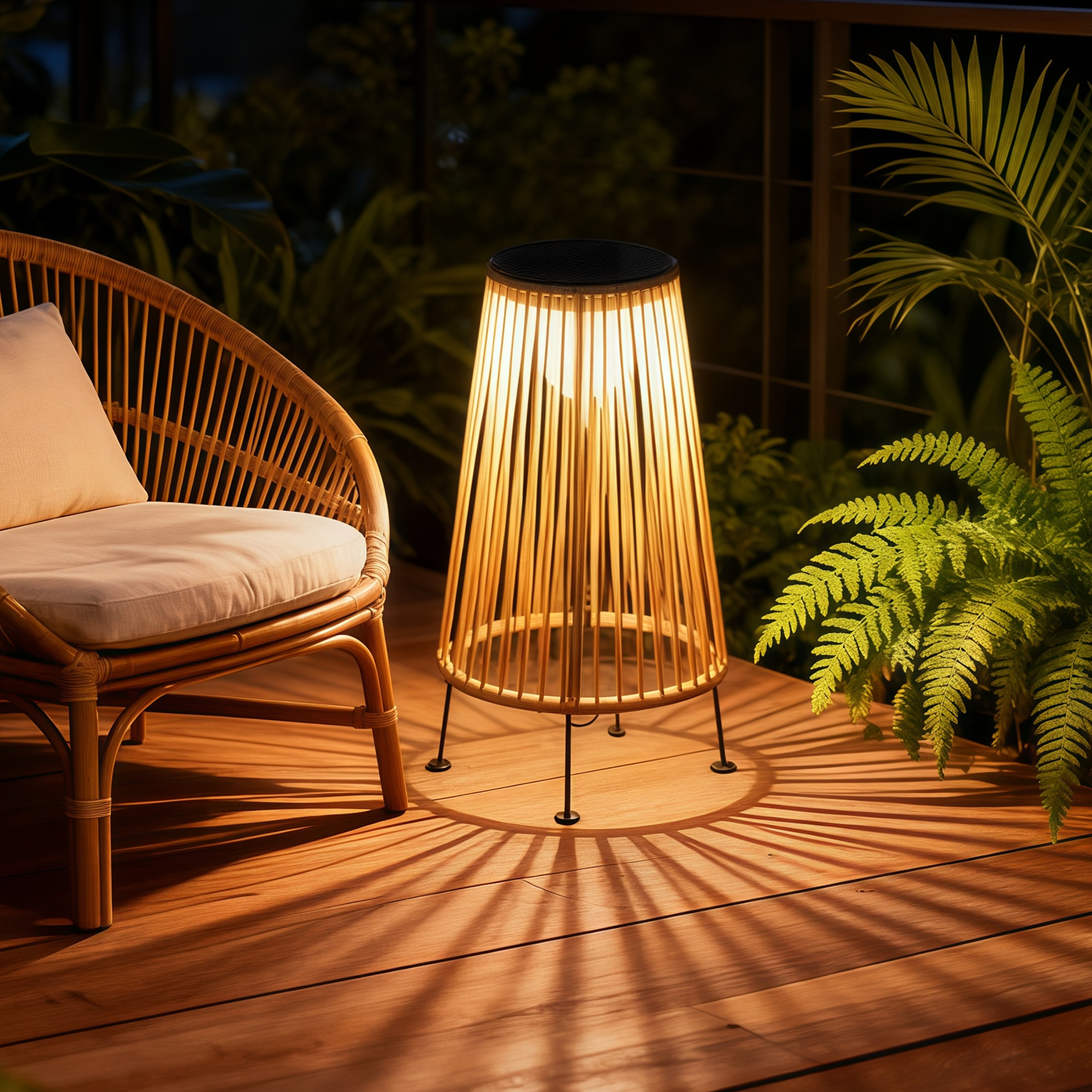 太阳能草坪灯户外庭院灯防水室外别墅花园地灯可移动草地灯落地灯