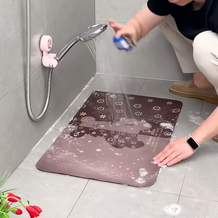 花洒支架固定器吸盘式免打孔可移动强力架淋浴喷头底座洗澡神器