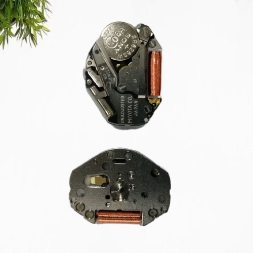 手表机芯配件 2025 机芯 原装石英机芯 无日历 两针 配电池把芯