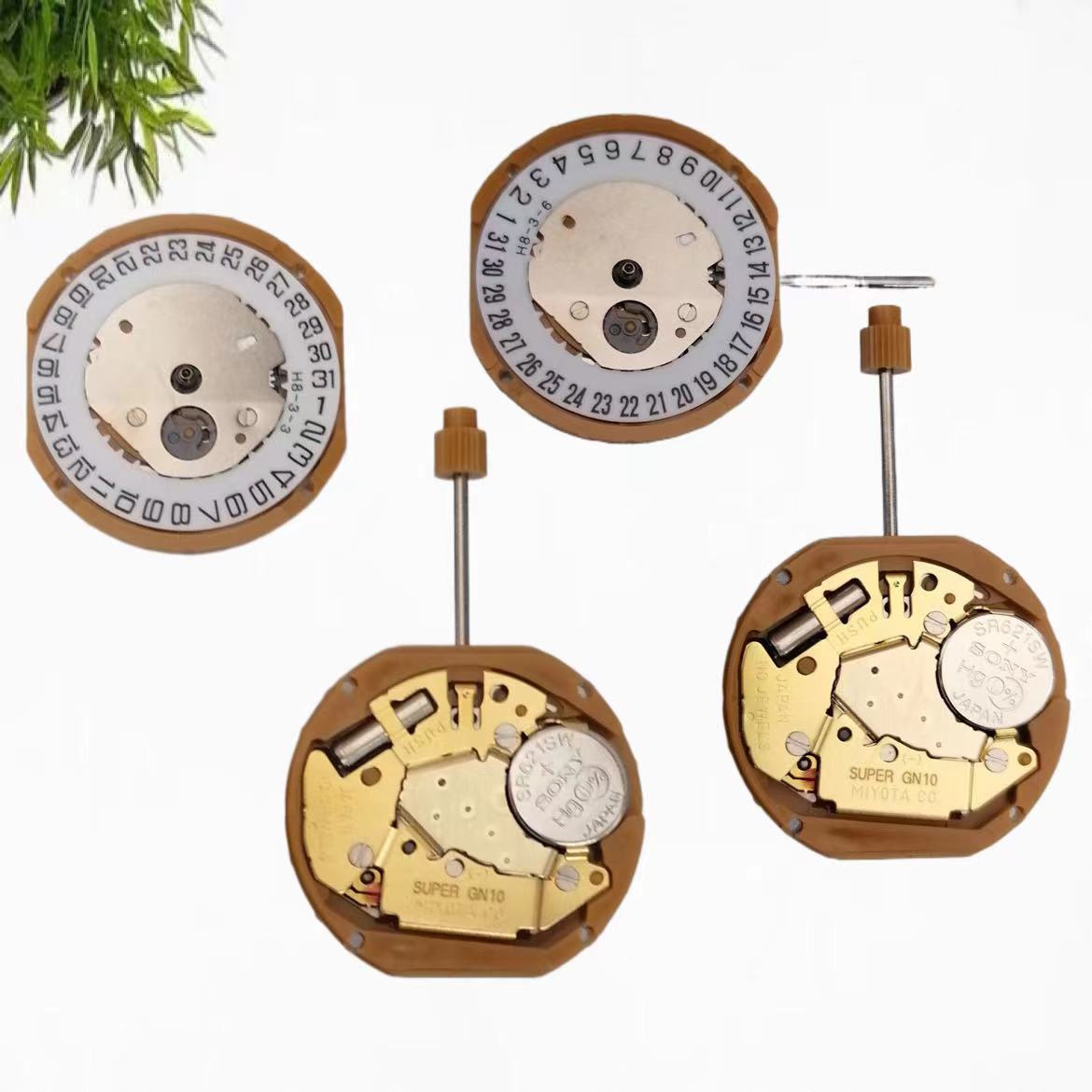 手表机芯配件 全新机芯 GN10机芯 电子单历机芯 GN10机芯 三针