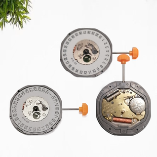 手表机芯配件 美优达原装库存美优达 1M12 石英机芯 男士单日历