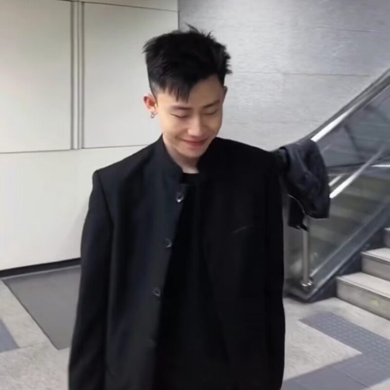 纯黑唐装男士扣子款加棉中山装外套修身高档中山加厚夹克X91P58,男装夹克,星座1013-3