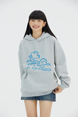 SYMOCOLOR复古美式帽衫