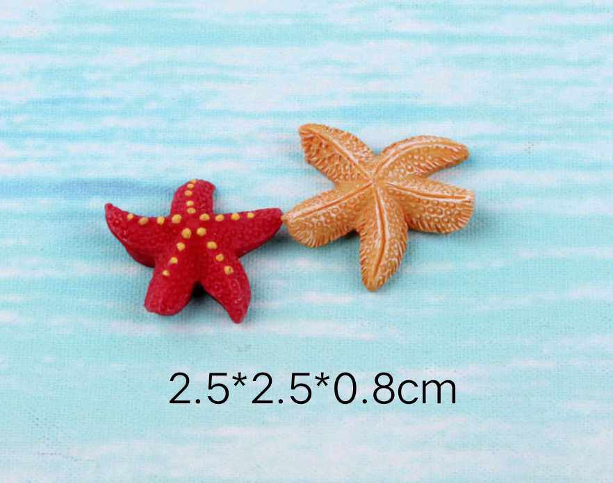 20个装地中海风格树脂仿真小海星微景观材料水族配件