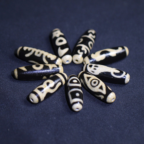 圣饰奇缘天然玛瑙凤二眼天珠