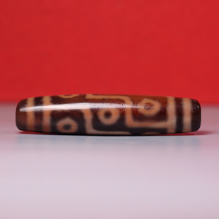 直播专拍初尘师妹 天然西藏真品红肉至纯九眼天珠吊坠手串项链