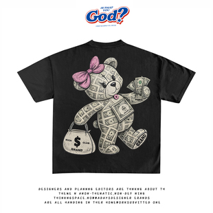 28blocks 260克重磅纯棉! 甜酷搞钱~美式复古阿美咔叽短袖T恤男女