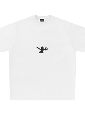 Nirvana涅槃乐队kurtcobain男女柯本摇滚枪花ACDC宽松短袖t恤科特