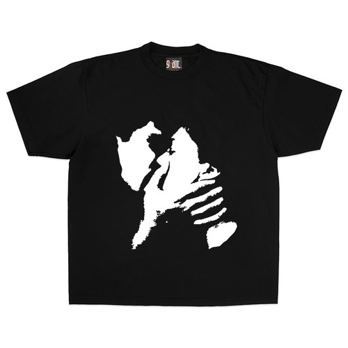 美式潮牌宽松头像复古t恤