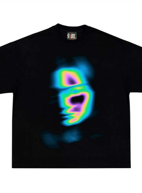 Abstract pattern  260克重磅纯棉！潮牌宽松oversize休闲短袖T恤