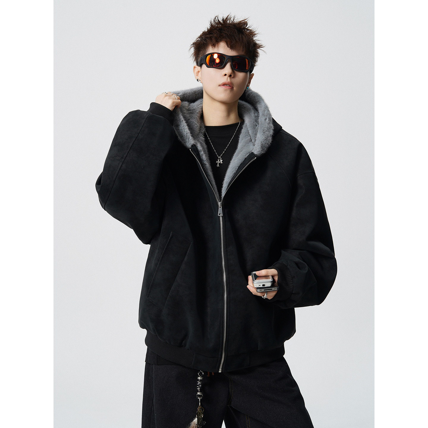 秋冬座山雕棉服免疫外套618-MF575-P100控188，男装棉衣，星座618