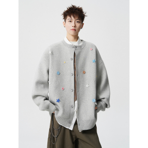 秋冬开衫毛衣外套618-MM106-P75控138，男装针织衫/毛衣，星座618